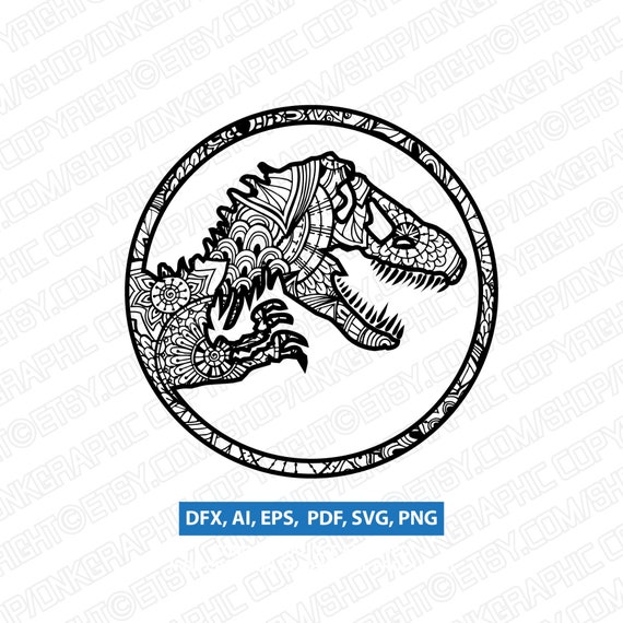 Download Download Dinosaur Mandala Svg Free for Cricut, Silhouette ...