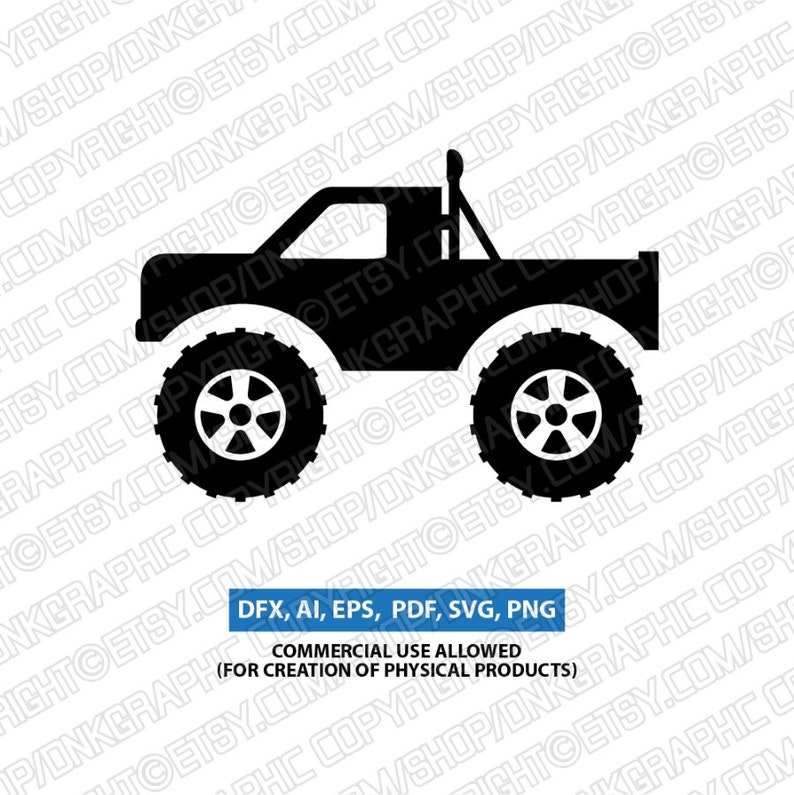 Free Free Monster Truck Silhouette Svg 429 SVG PNG EPS DXF File