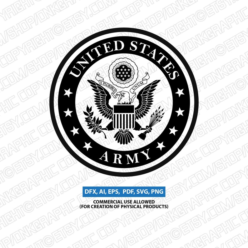 Army Logo SVG File Free