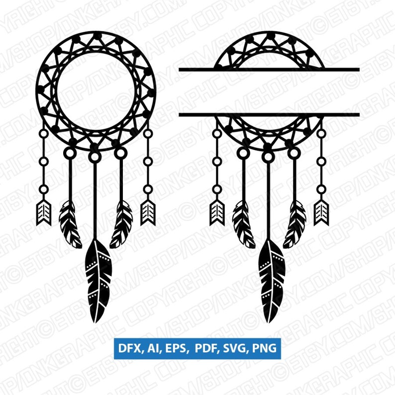 Free Free 178 Dream Catcher Monogram Svg SVG PNG EPS DXF File