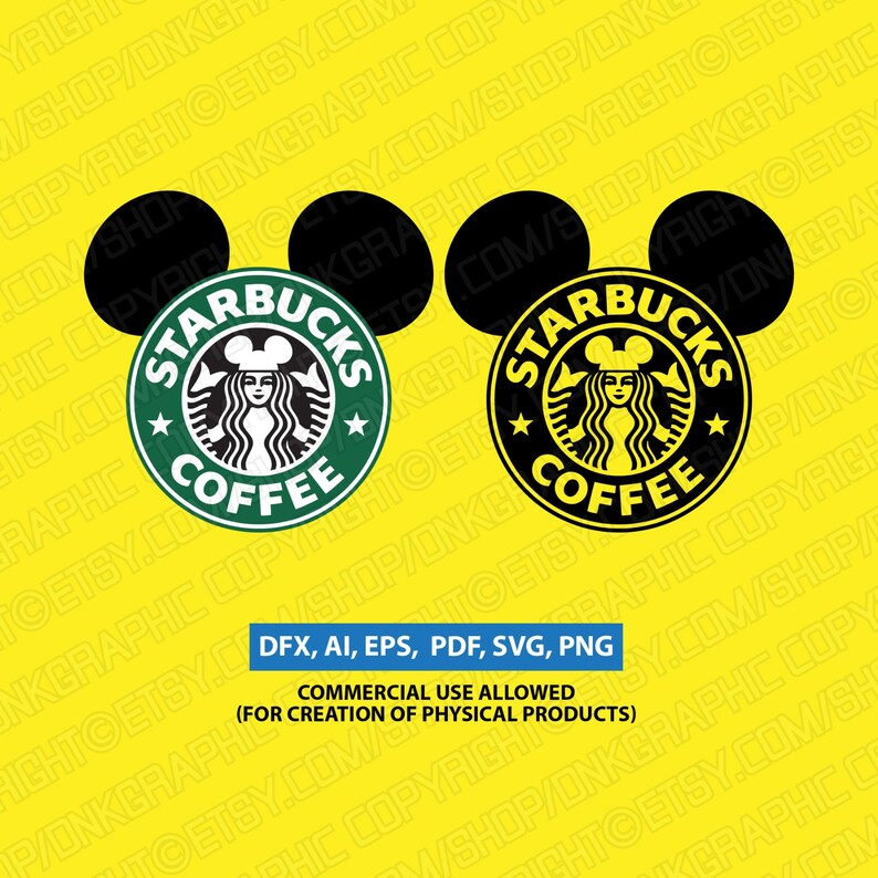 Download 10 Styles Starbucks SVG Disney Mickey Minnie Mouse Cup | Etsy