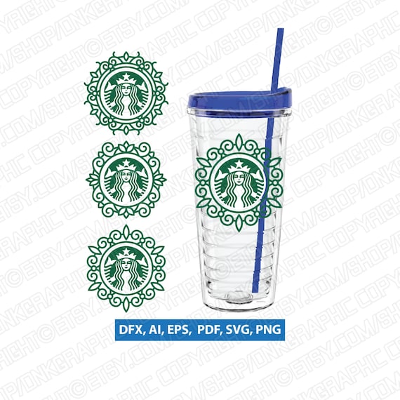 Download Simple Mandala Starbucks SVG Cup Tumbler Mug Cold Cup | Etsy