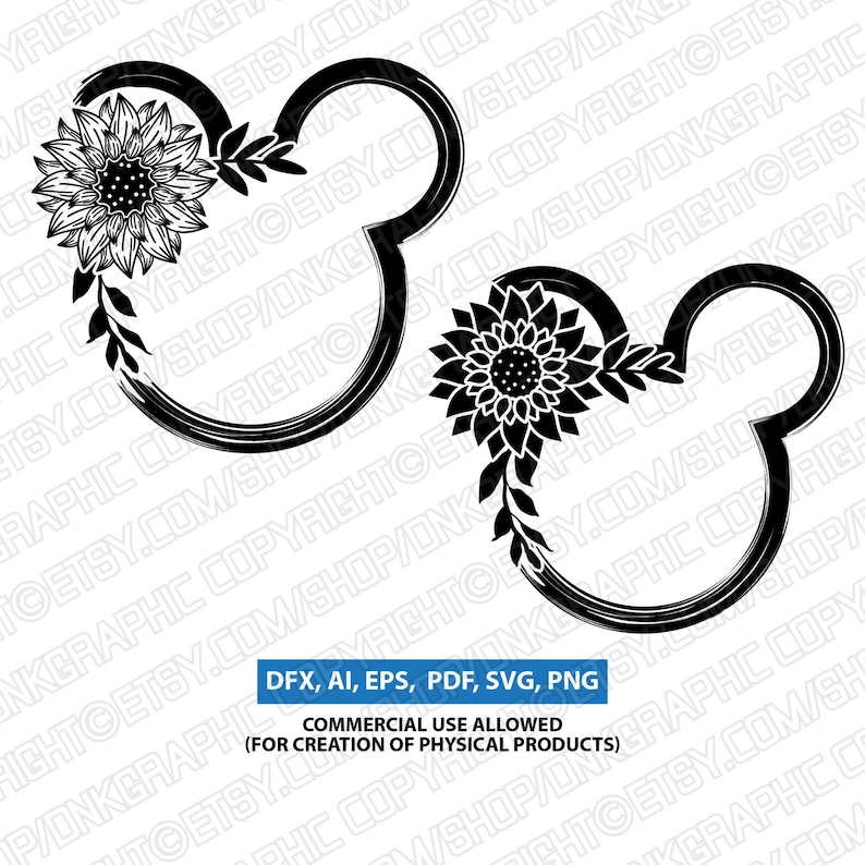 Free Free 279 Minnie Mouse Floral Svg SVG PNG EPS DXF File