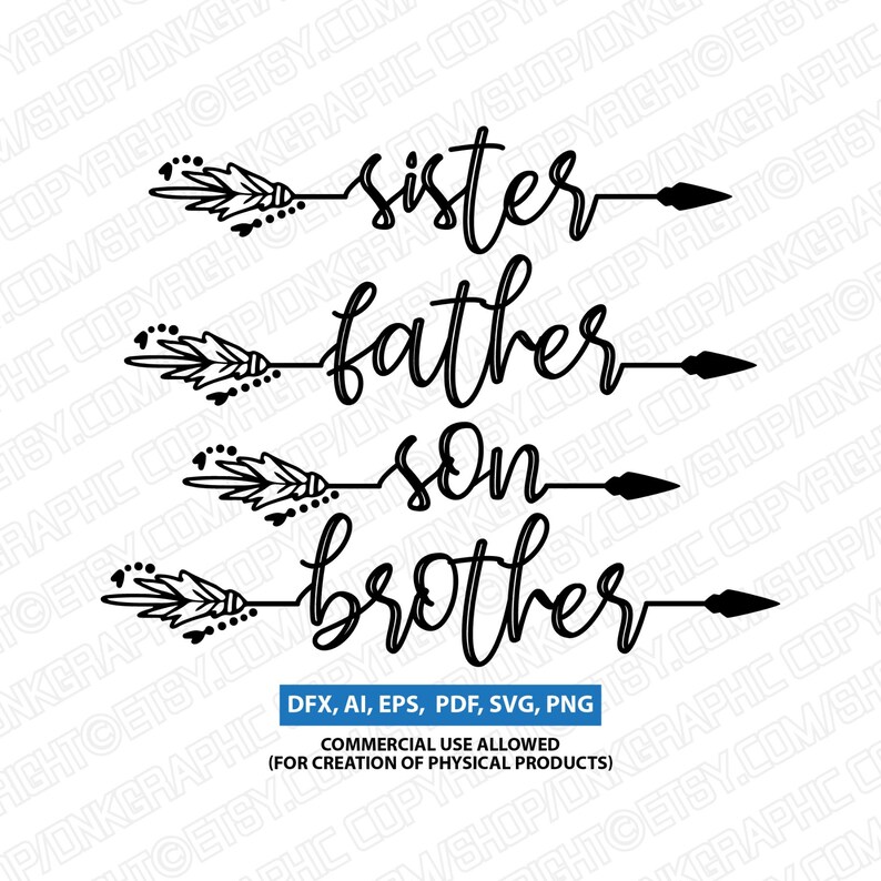 Free Free Family Arrow Svg 725 SVG PNG EPS DXF File