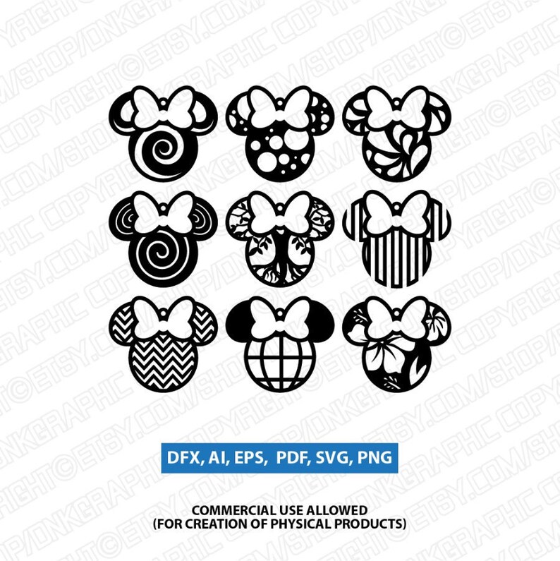 Free Free Disney Earring Svg 574 SVG PNG EPS DXF File