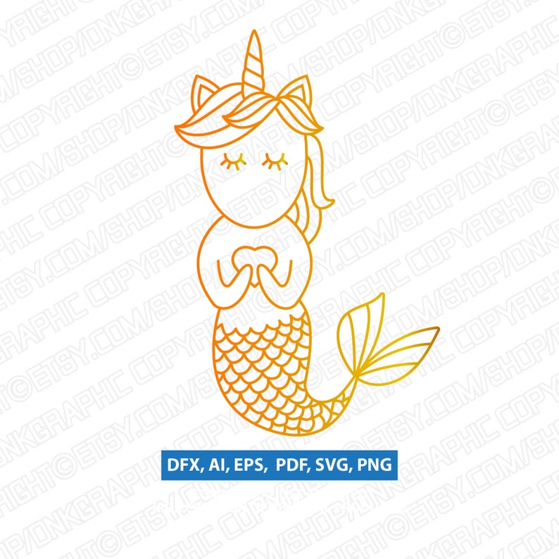 Free Free 224 Unicorn Mermaid Svg Free SVG PNG EPS DXF File