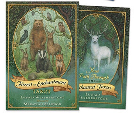 Forest of Enchantment Tarot 78-Card Deck English the woods are alive with  magic - #3763744290