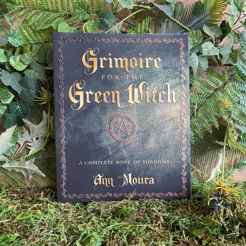 Grimoire for the Green Witch Paperback, Book, Witchy Gift, Pagan, Animal Cards,