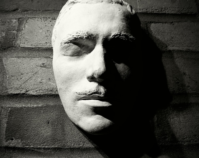 Douglas Fairbanks Jr. plaster life mask from 1981 movie 'Ghost Story' - PROVENANCE estate of the actor