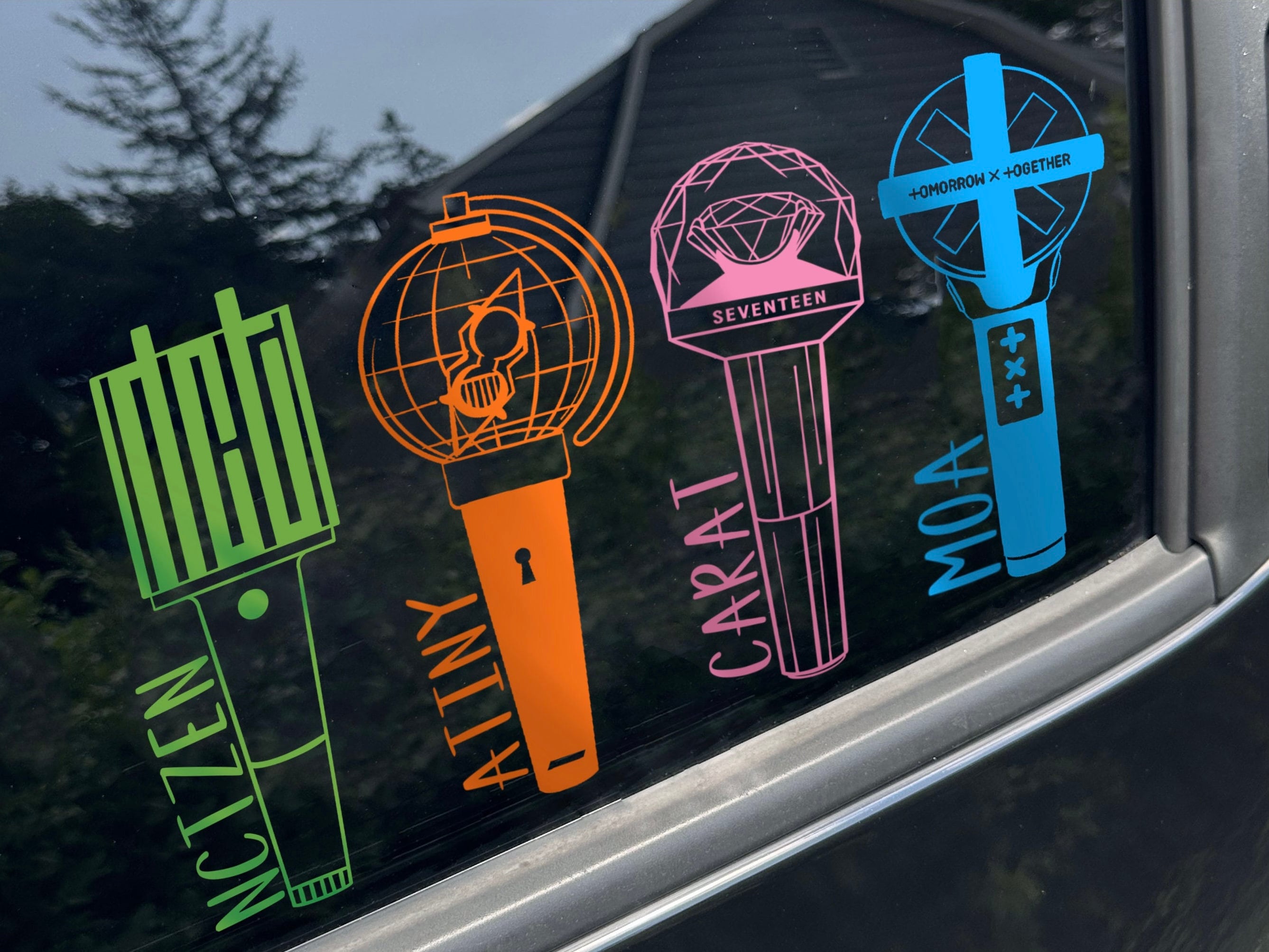 Seventeen Kpop Car Sticker - Etsy