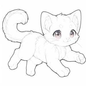 Furry Base | Chibi Cat
