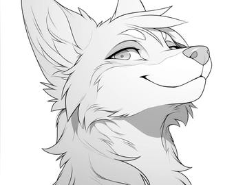 Furry Base | Canine Portrait/Headshot