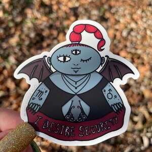 Sticker imperméable déesse Scorpion Babe Mantra livraison gratuite astrologie alimentation intuitive corps libération positive des graisses anti régime