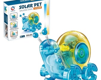 DIY Solar Snail Robot Kit: Educational STEM Toy
