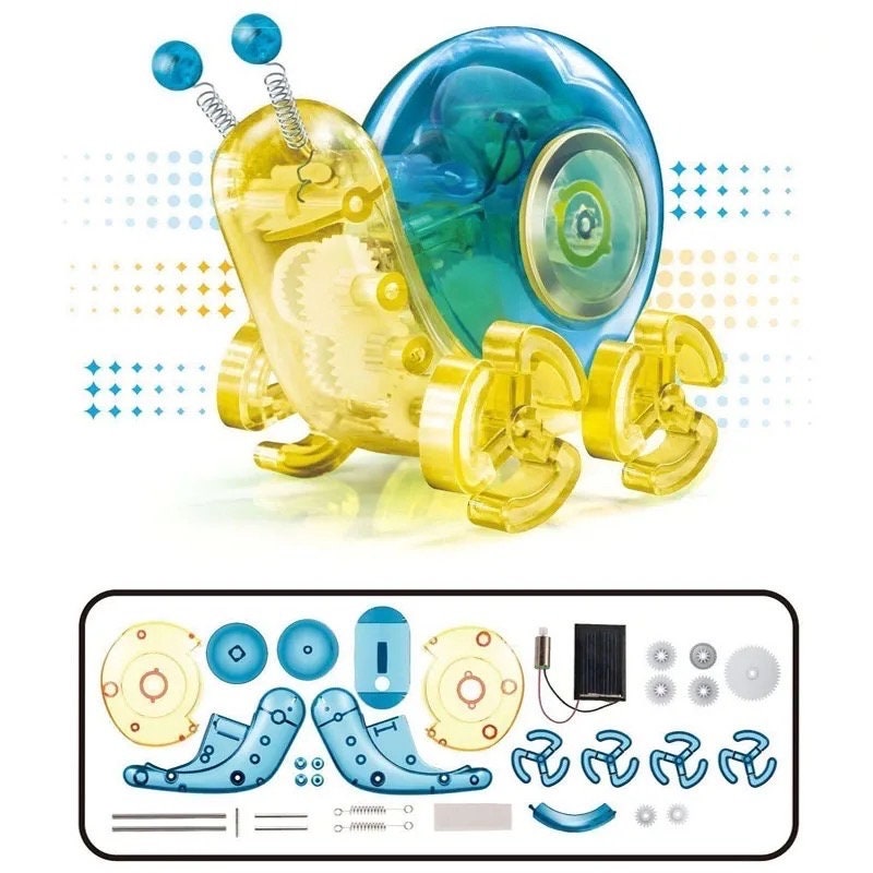Snail Shell Robot DIY Solar Snail Robot Kit: Educational STEM Toy - Etsy