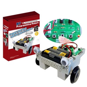 DIY build a programmable robot stem kit • educational STEM science technology engineering mechanics diy toy build