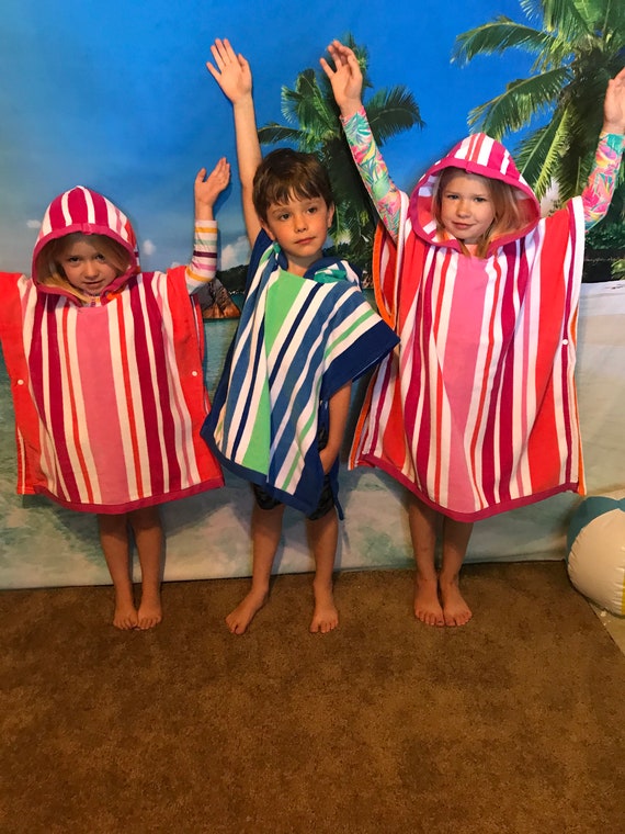 Girls towel poncho new arrivals