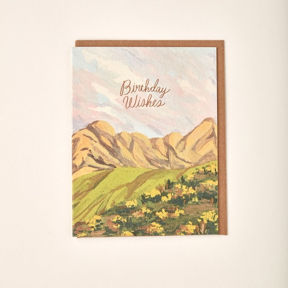 Birthday/Blank Greeting Card For Him/Her - Male/Female - Sunrise