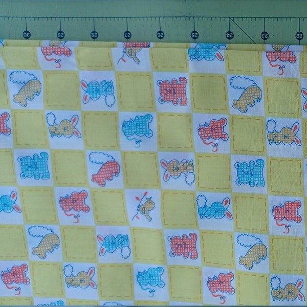 Vintage Baby Fabric Etsy