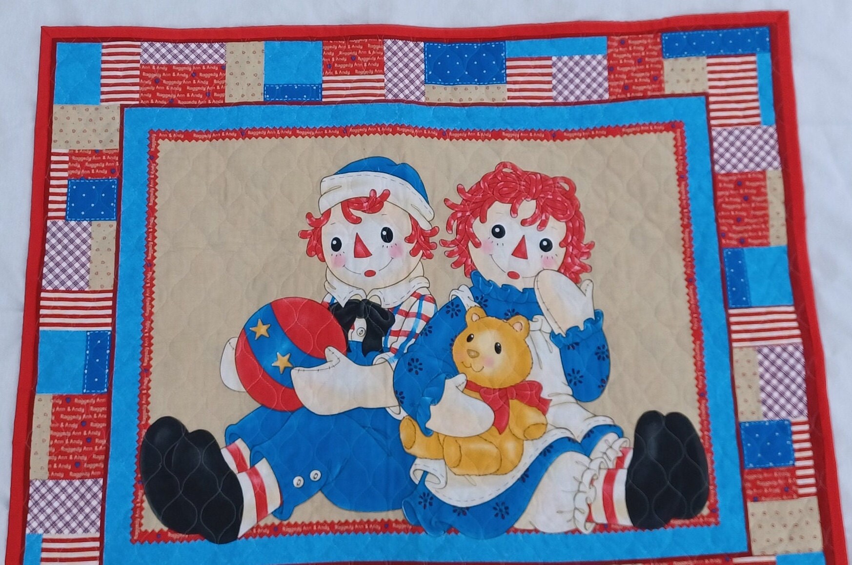 Raggedy ann outlet and andy blanket