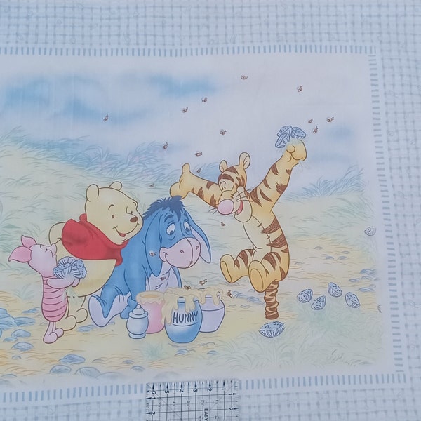 Tigger Panel Tigger Fabric - Etsy