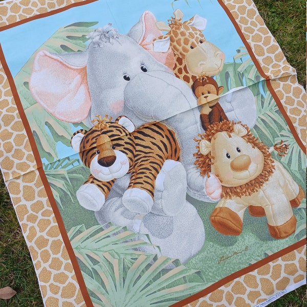 Baby Quilt Panel Etsy