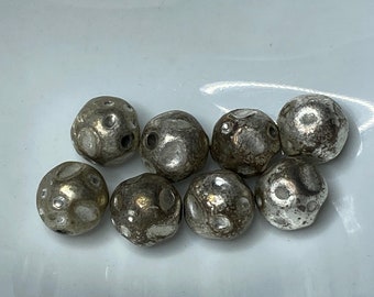 3 pieces metal bead 10 mm