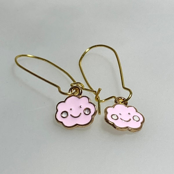Pink Cloud Earrings