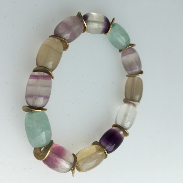 Bracelet Rainbow Fluorite