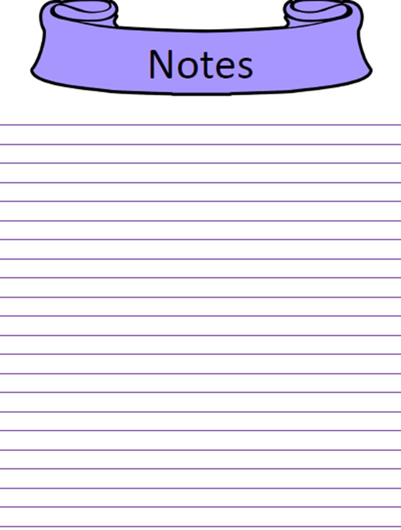 Printable Weekly Planner Printables PDF image 7