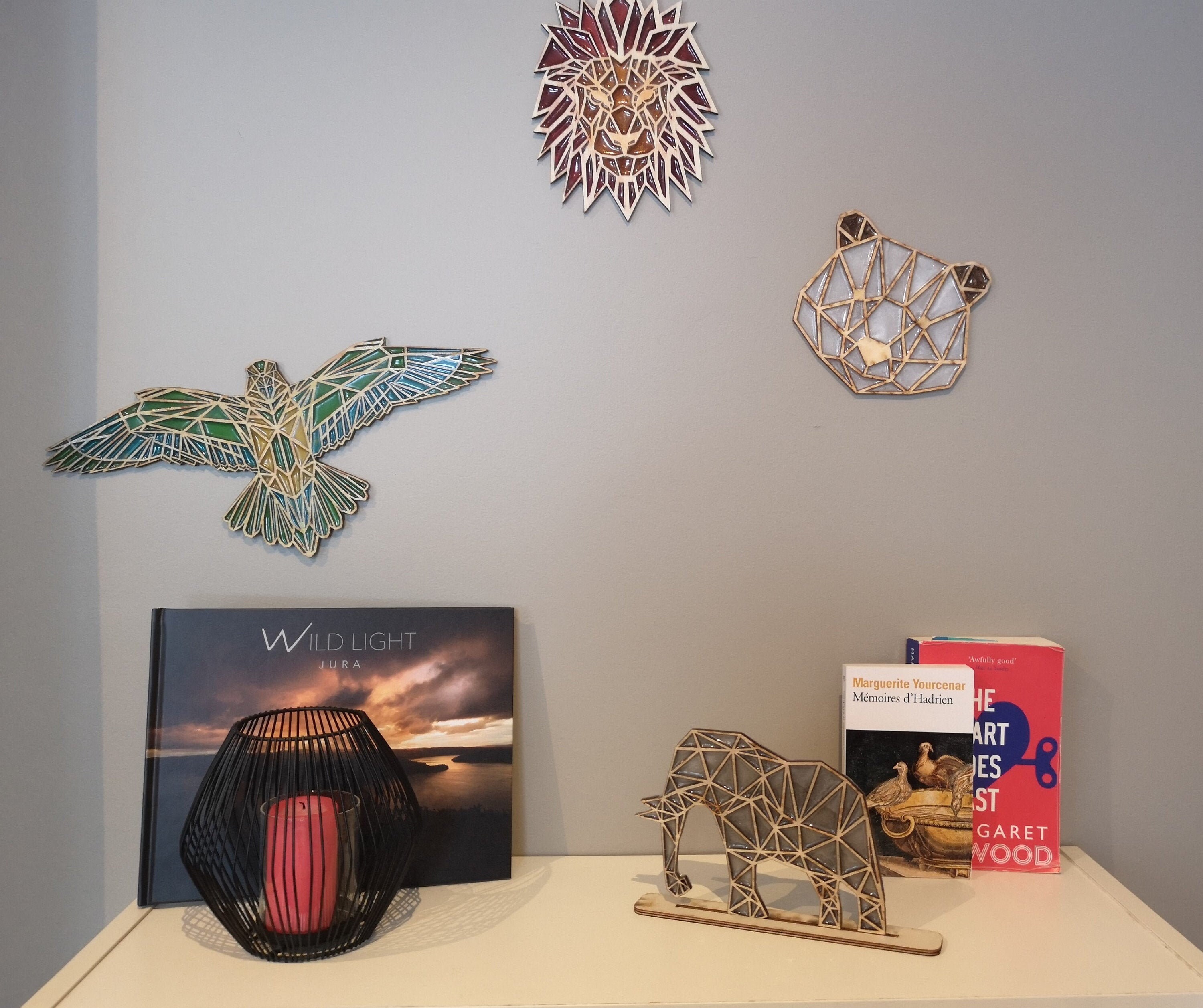 Décoration Murale en Époxy - Bois