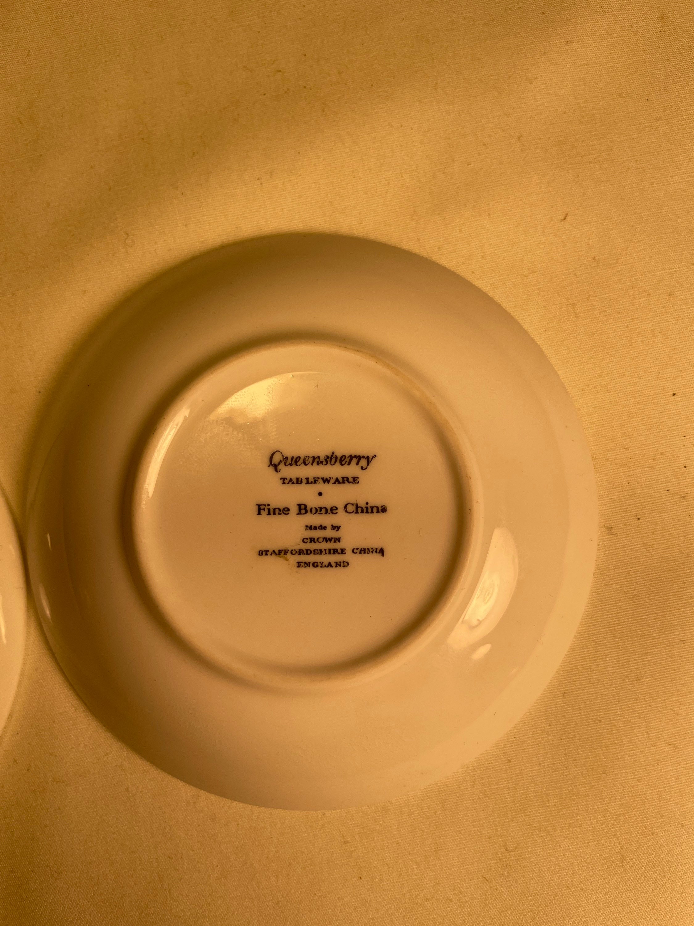 Vintage Queensberry Tableware Coasters Etsy.de