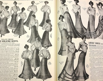 Replica 1902 Sears, Roebuck & Co. Catalog #111 Vintage 1968