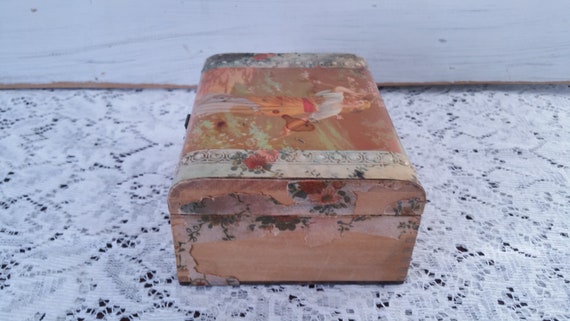 Antique Celluloid Jewelry Box Presentation Victor… - image 5