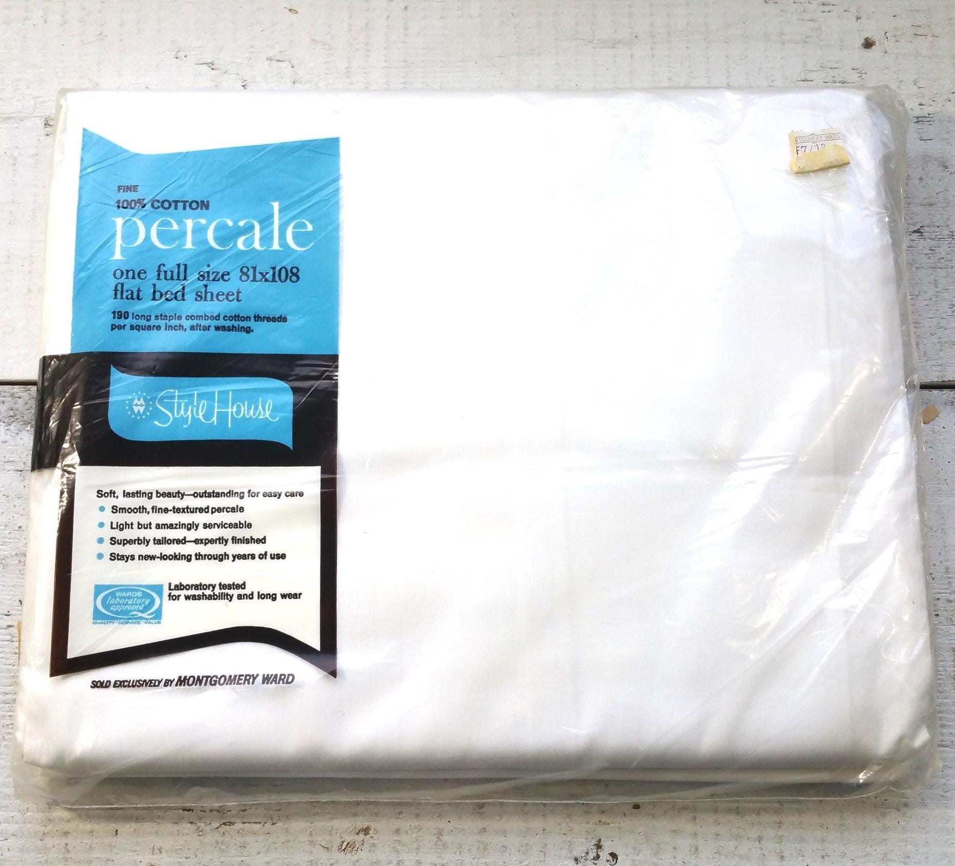 Vintage percale bedding - Etsy 日本