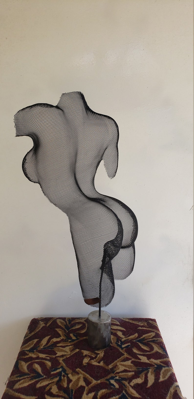 Wire Sculpture of a Woman by Garrett Waltsak | Etsy