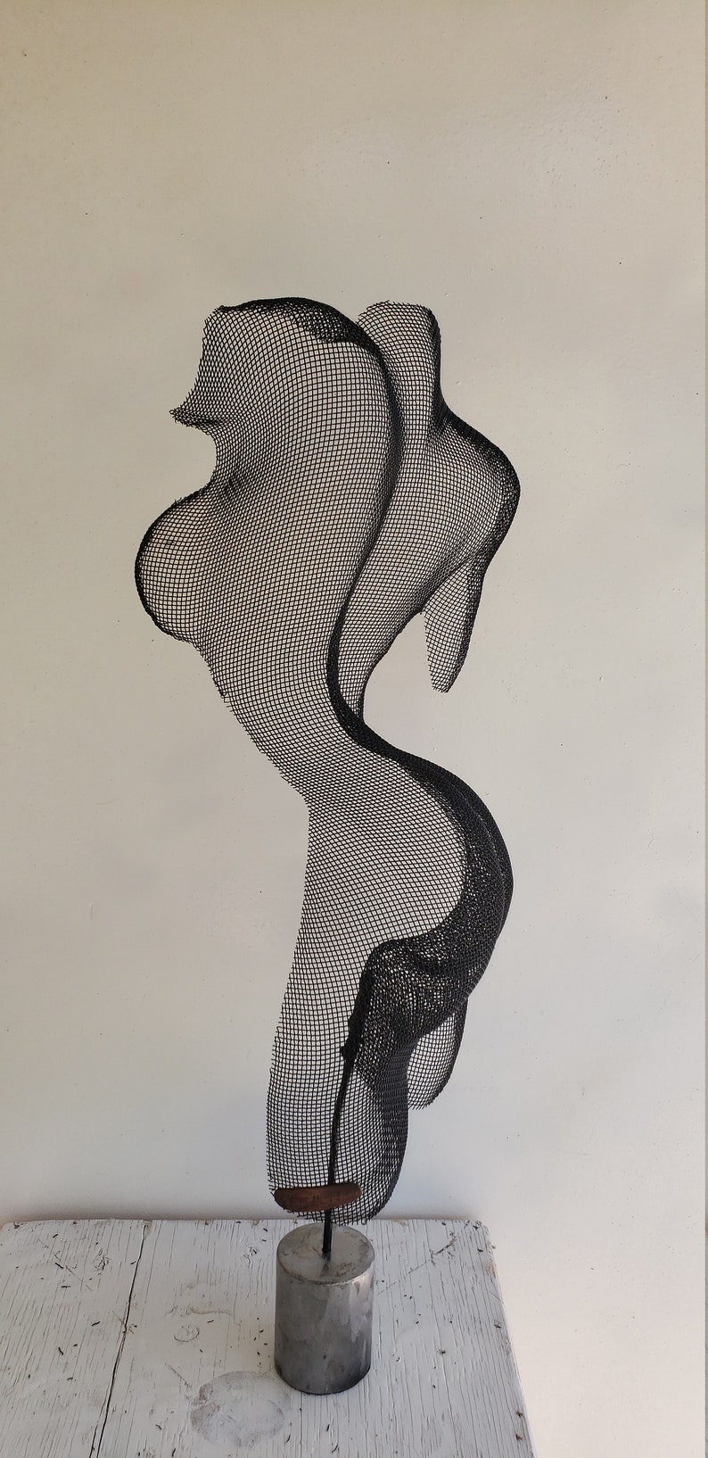 Wire Sculpture of a Woman by Garrett Waltsak | Etsy