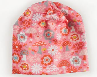 FLOWERS AND MUSHROOMS Nordic . 4 way stretch Sport Lycra and lined with a soft wide micro fleece band.