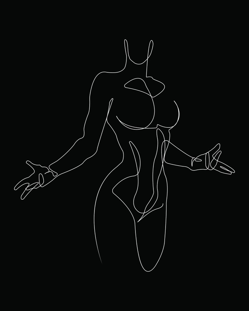 Aesthetic Female Body Drawing Sumu Wallpaper - kulturaupice