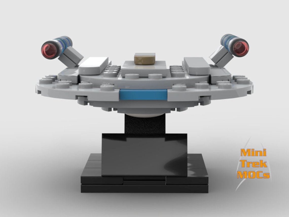 Enterprise NX01 Mini Star Trek MOC Compatible with LEGO® Etsy
