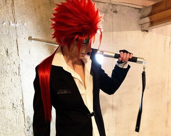 Red Spiky Cosplay Wig