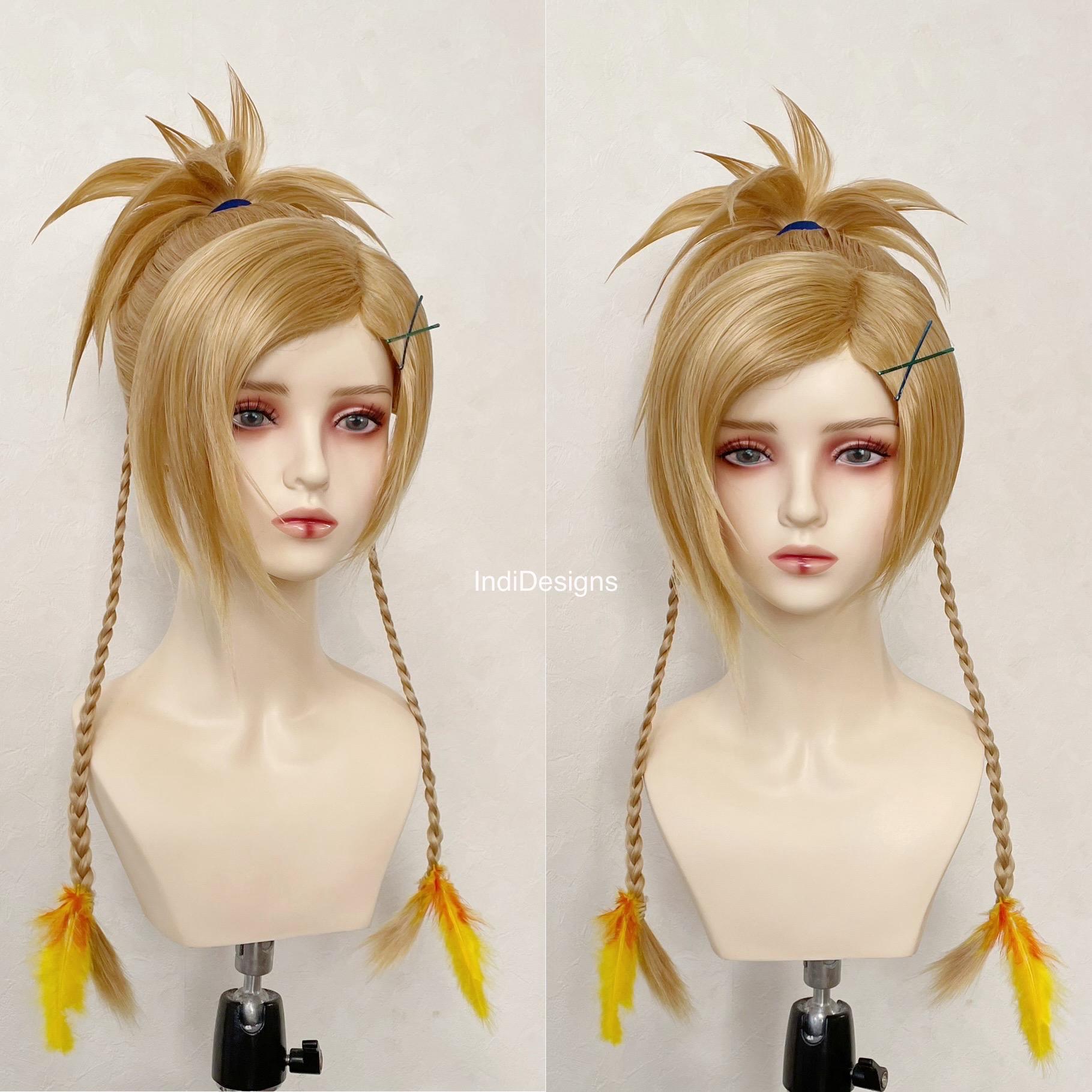 Final Fantasy Rikku Wig - Etsy