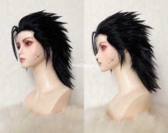 Zack Black Spiky Cosplay Wig