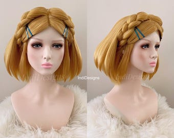 TotK Zeldy Zeluda Cosplay Wig