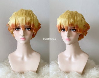 Zenitsu Inspired Cosplay Wig