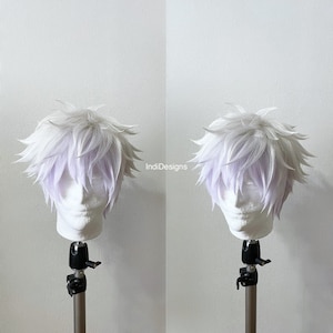 Gojo Inspired Cosplay Wig