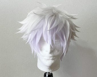 Gojo Inspired Cosplay Wig