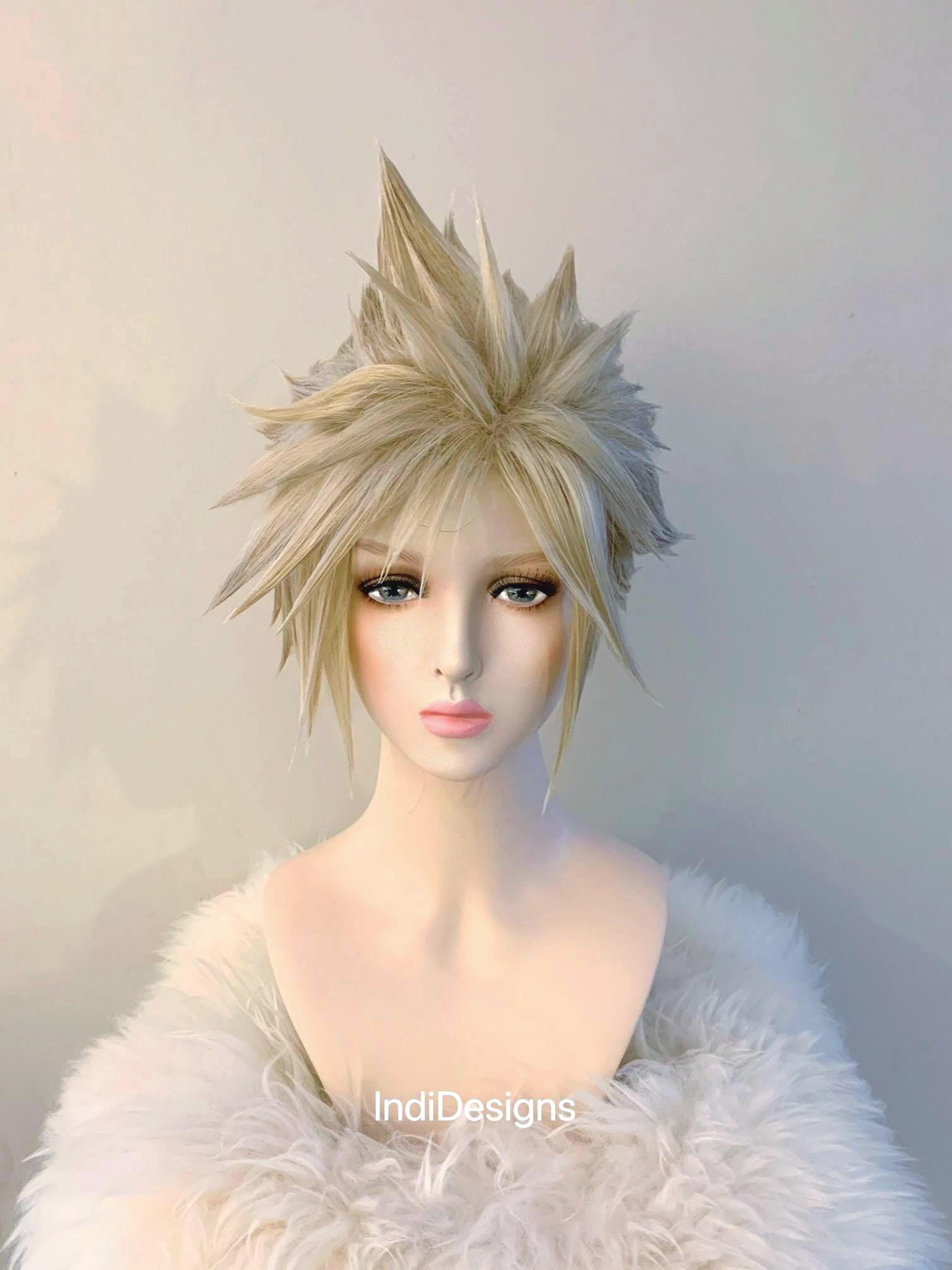 Spiky Cloud Inspired Cosplay Wig - Etsy