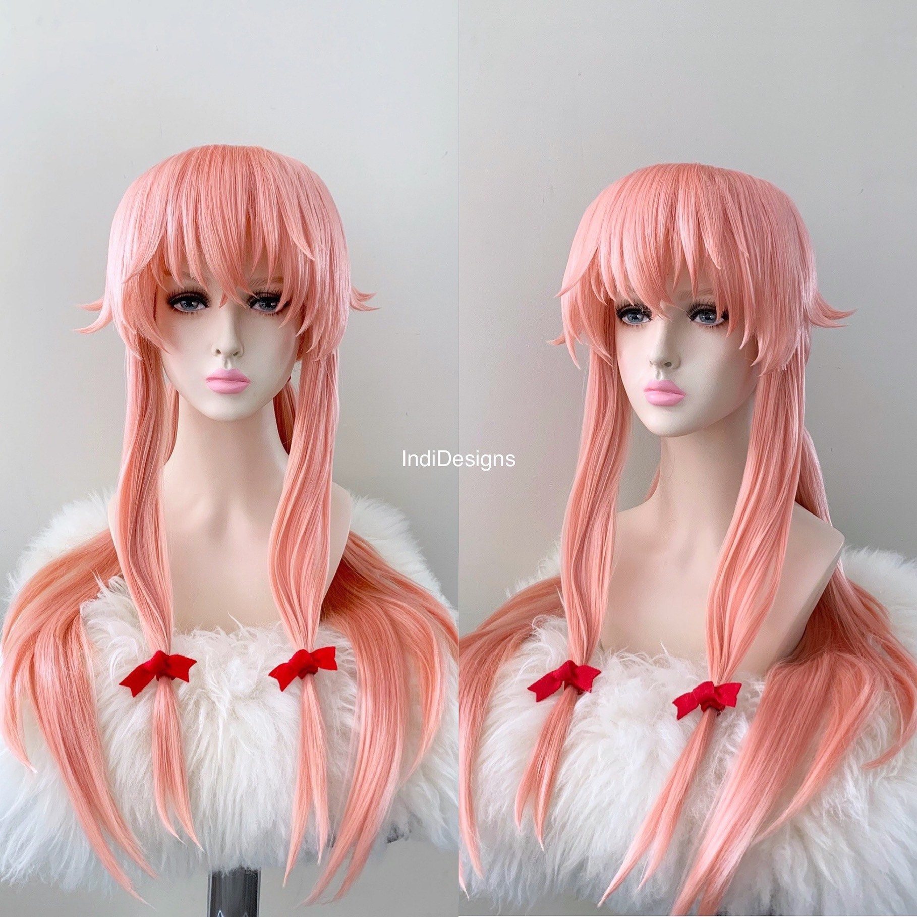 The wig rose to Yuno in Mirai Nikki