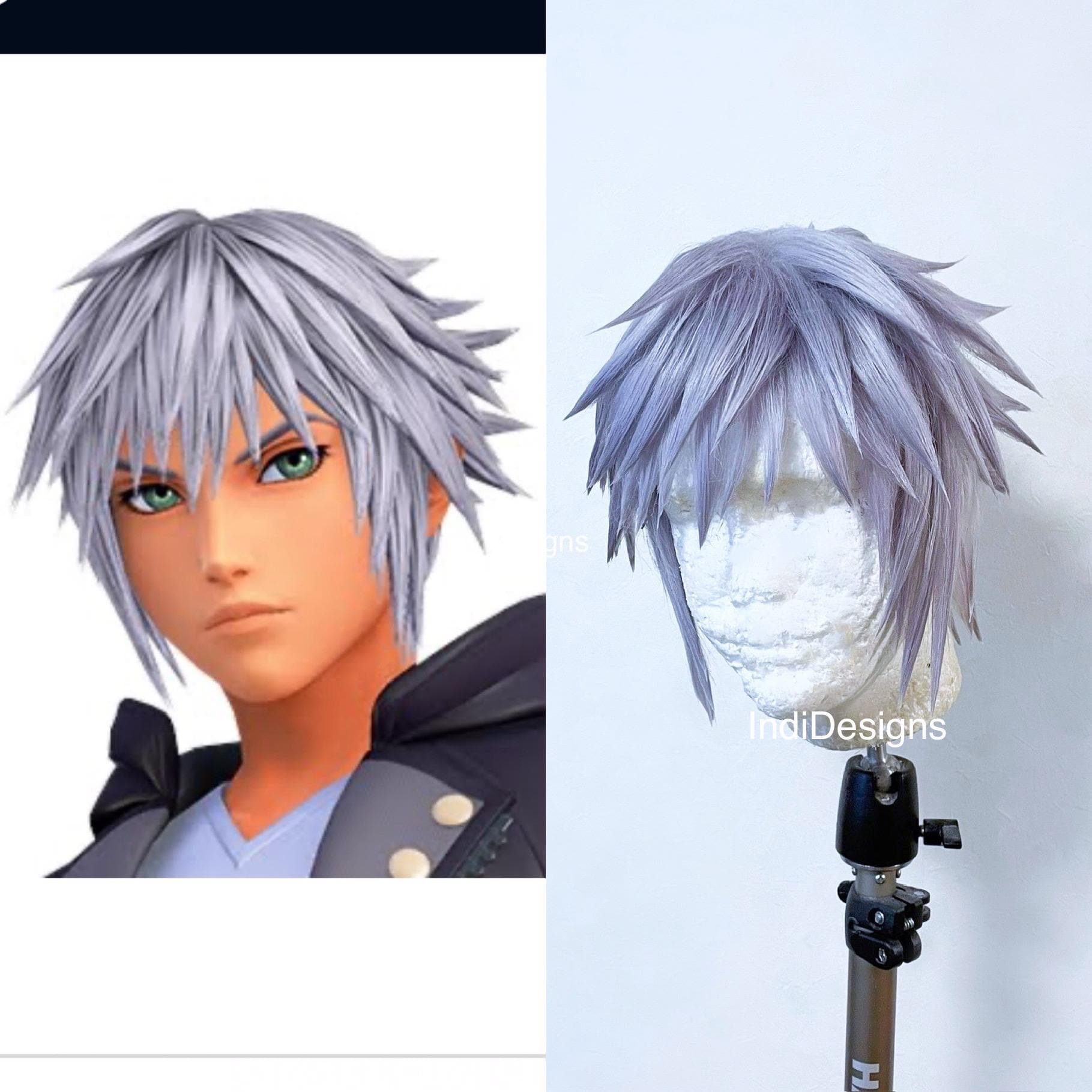 Riku Cosplay Wig - Etsy